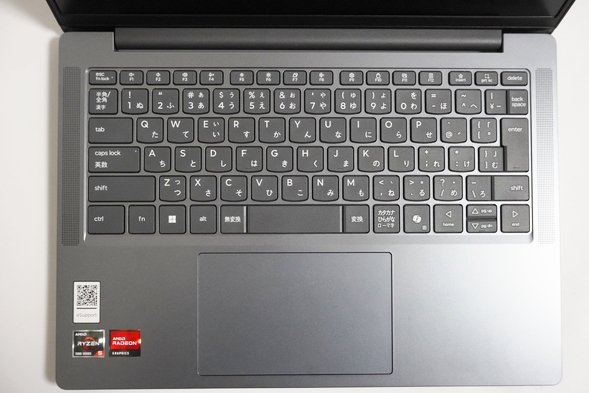 Ideapad Slim 3 Gen 10 14型AMDのキーボード全体