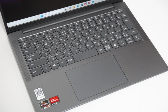 Ideapad Slim 3 Gen 10 14型AMDのキーボード